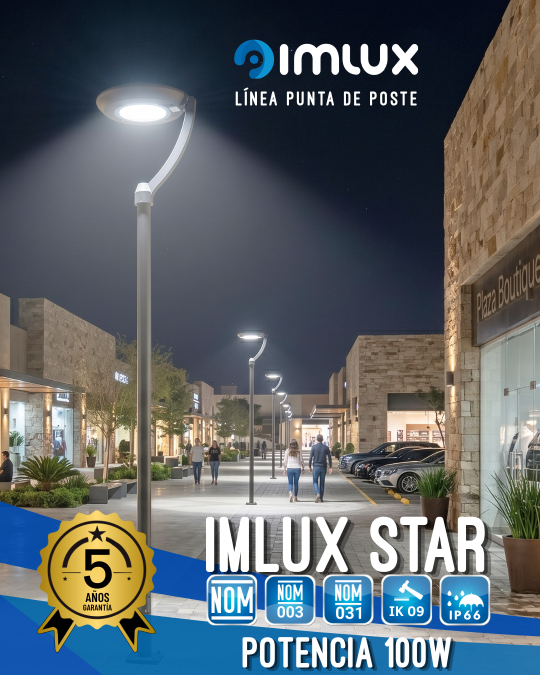 POST STAR SINGLE INSTALADA